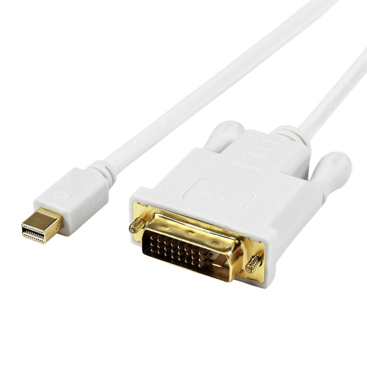 Adattatore convertitore cavo Mini DisplayPort a DVI 24+1 maschio, lunghezza cavo: 1,8 m, Mini DP to DVI 24+1 Male Adattatore convertitore cavo Mini DisplayPort a DVI 24+1 maschio, lunghezza cavo: 1,8 m, Mini DP to DVI 24+1 Male